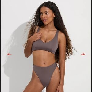 Left On Friday Stormy Throwback Bikini Bottom Size Large